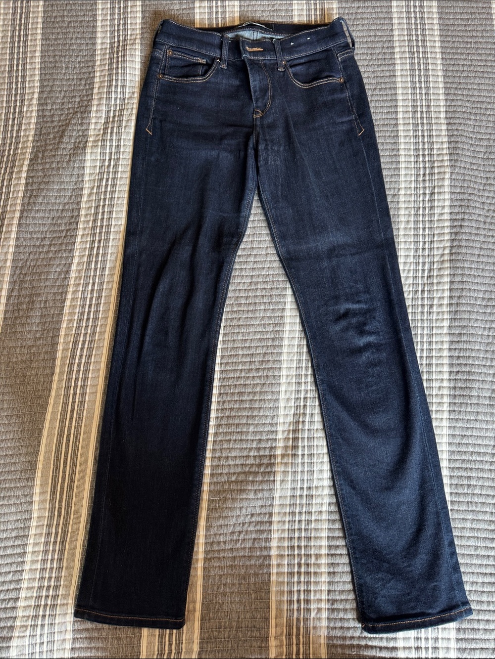 Express skinny mid rise jeans